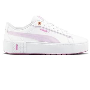 PUMA Women's Smash Platform V2 CANDY - WHITE LAVENDER FOG' Size 7.5